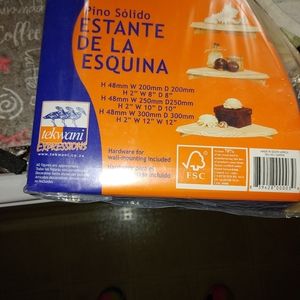 New 3 Shelf Corner Shelves